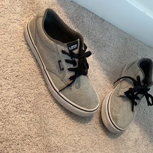 Gray Vans Shoes (read full description!)